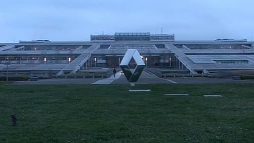 Le Technocentre Renault à Guyancourt (Yvelines)