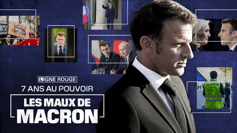 7 ans au pouvoir, les maux de Macron
