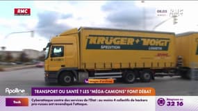 Transport ou santé ? Les "méga-camions" font débat