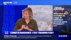 Avez-vous des nouvelles du congé de naissance annoncé par le président ? BFMTV répond à vos questions