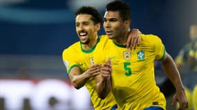 Marquinhos et Casemiro - Brésil 