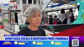 Martigues: un bateau humanitaire pour Gaza en escale