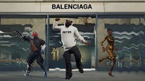 La collaboration Balenciaga et Epic Games.