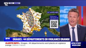 Story 1 : Orages, 44 départements en vigilance orange - 18/06