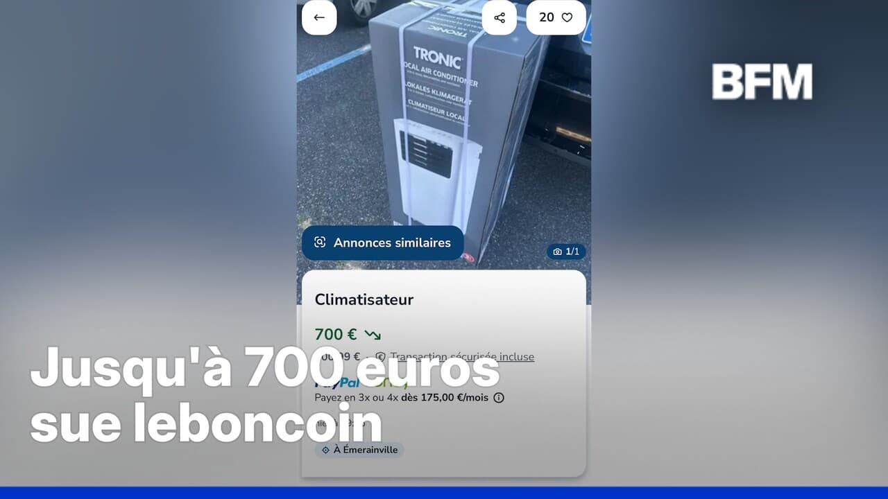 Canicule: les climatiseurs Lidl sont déjà revendus à prix d’or
