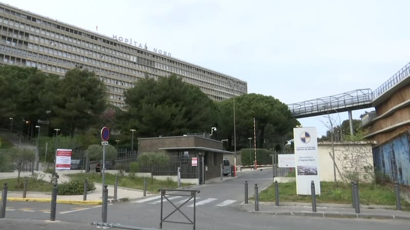 L'hôpital nord de Marseille (illustration). 