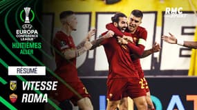 Résumé : Vitesse 0-1 Roma - Conference League (8e de finale aller)