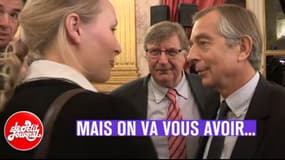 Marion Maréchal-Le Pen a menacé, sous l'œil d'une caméra du "Petit Journal", le patron de Public Sénat.