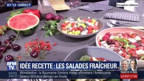 Idée recette: les salades fraîcheur