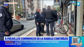 Fréjus : des commerces du quartier de la Gabelle controlés