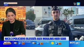 Nice : trois policiers blessés dans le quartier des Moulins mercredi soir