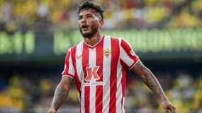 Luis Suarez avec Almeria en septembre 2023