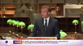 Emmanuel Macron: "Notre identité ne s'est jamais bâti sur des prénoms ou des formes de crispations"