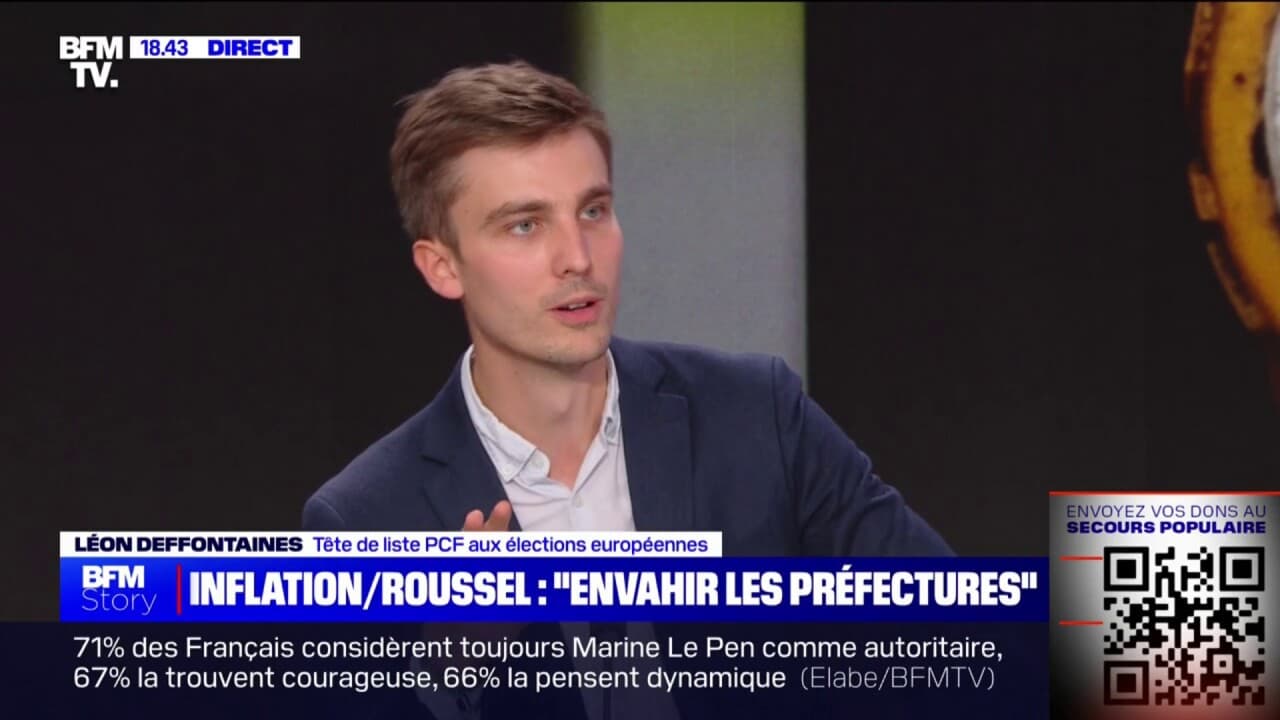 Appel de Fabien Roussel à “envahir les préfectures” 