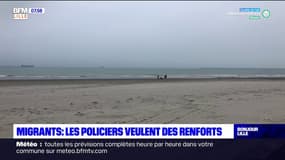 Tentatives de traversée de la Manche: les policiers demandent des renforts