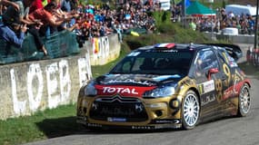 Sébastien Loeb au rallye de France
