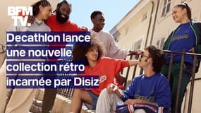 Decathlon cartonne avec sa nouvelle collection ambiance “90's” incarnée par le rappeur Disiz 