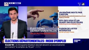 Élections départementales : mode d'emploi