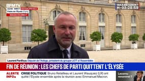 Fin de la réunion à l'Élysée: le président du groupe LIOT à l'Assemblée, Laurent Panifous, indique que "le nouveau Premier ministre sera annoncé dans les prochaines heures"