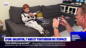 Lyon: à 7 ans, Valentin a lancé une chaîne Youtube pour parler de l'espace