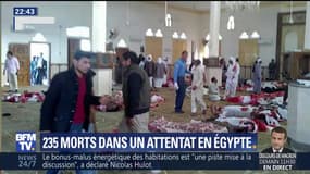 Au moins 235 morts dans un attentat en Égypte