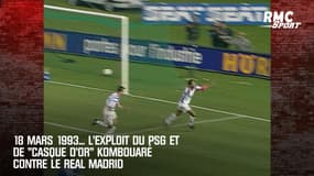 18 mars 1993... L'exploit du PSG et de "Casque d'or" Kombouaré contre le Real Madrid