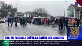 Val-d'Oise: face à la grève des conducteurs de bus, la galère des usagers