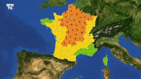 Orages : 41 départements en alerte orange - 19/06