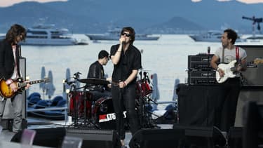 The Strokes à Cannes en mai 2011
