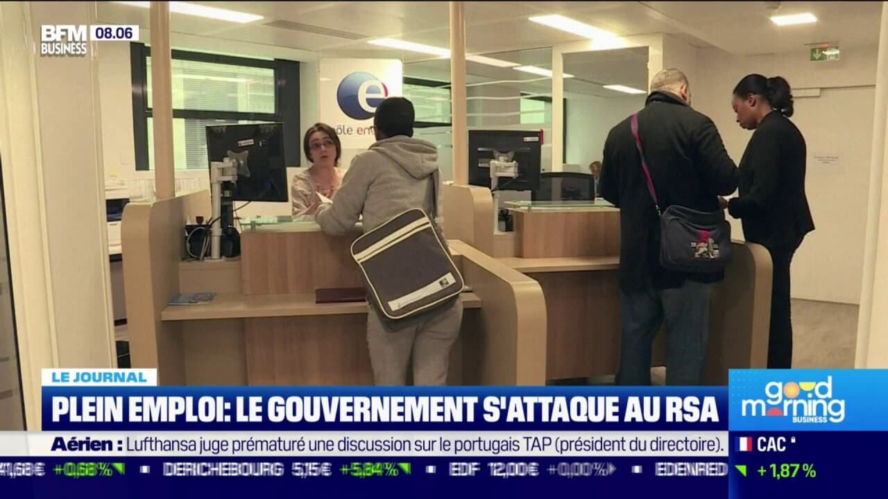 Plein Emploi: Le Gouvernement S'attaque Au RSA