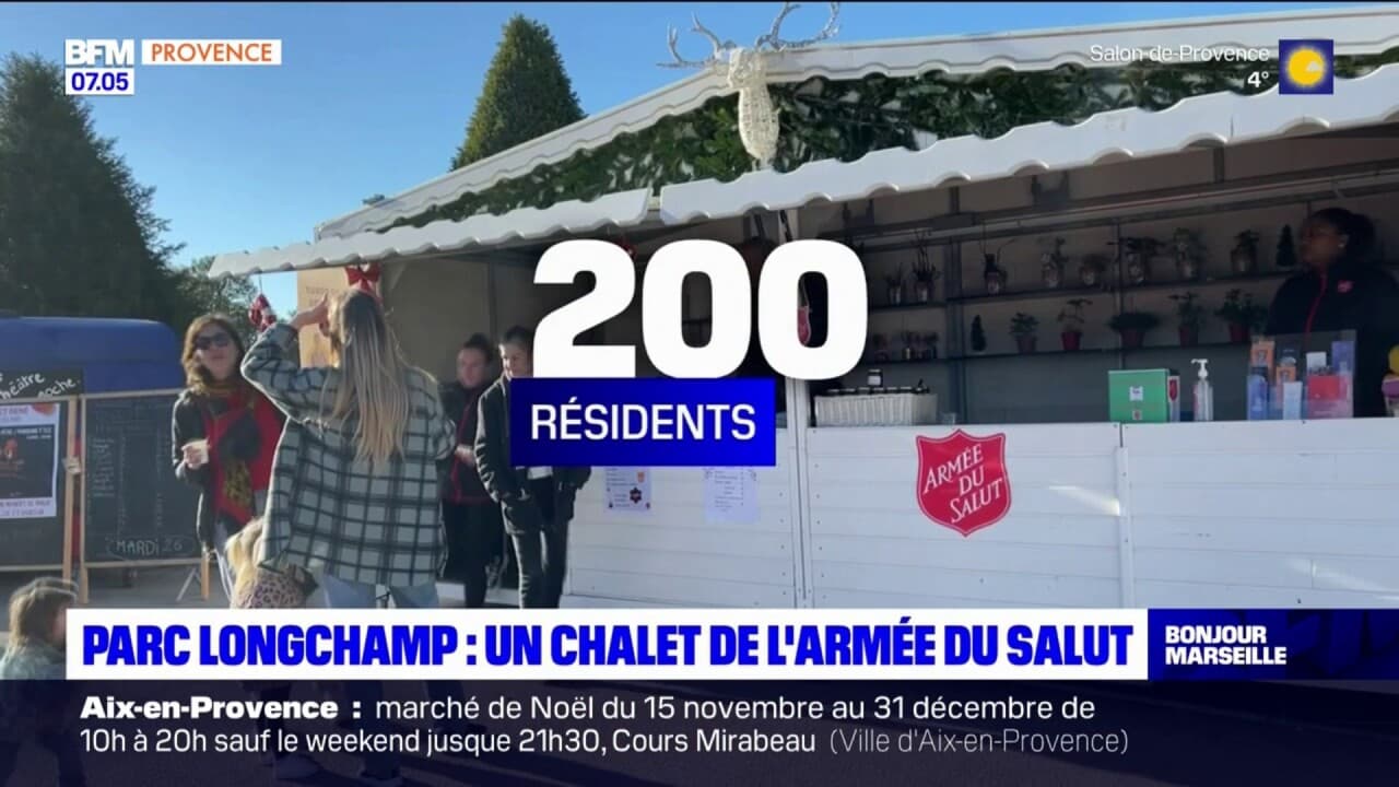 Marseille l'Armée du Salut s'installe au parc Longchamp