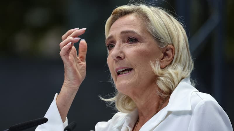 Jeune tué à Crépol: Marine Le Pen dénonce 