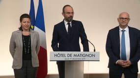 Édouard Philippe à Matignon ce jeudi soir.