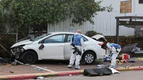 Un attentat à la voiture bélier a fait au moins un mort dans le centre d'Israël le 15 janvier 2024