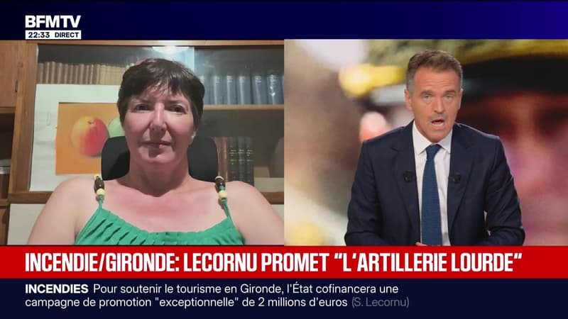 Gironde : Lecornu au chevet des sinistrés exaspérés - 17/08