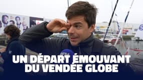 Vendée Globe 2024 : Un skipper au bord des larmes avant le départ en évoquant... son chien