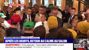 Emmanuel Macron : "l'agriculture n'est pas foutue !" 
