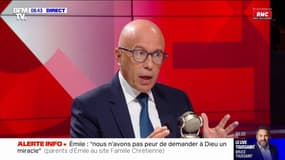 Éric Ciotti souhaite une "modification constitutionnelle" pour faire un référendum sur l'immigration