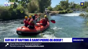 Saint-Pierre-de-Boeuf: kayak et rafting sur la rivière de la base nautique