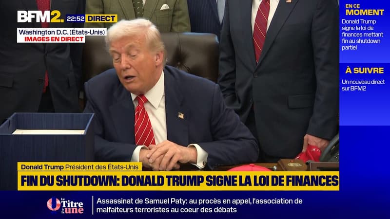 Affaire Epstein: Donald Trump se demande s'il n'est pas "temps de passer à autre chose"