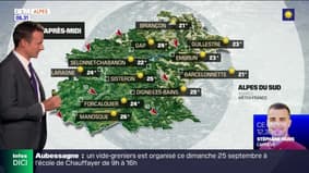 Météo Alpes du Sud: la journée s'annonce ensoleillée ce lundi, jusqu'à 25°C attendus à Digne-les-Bains