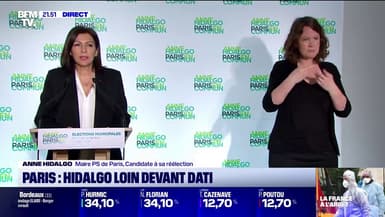 Municipales à Paris: en tête au premier tour, Anne Hidalgo appelle désormais "à l'unité" et "au rassemblement"