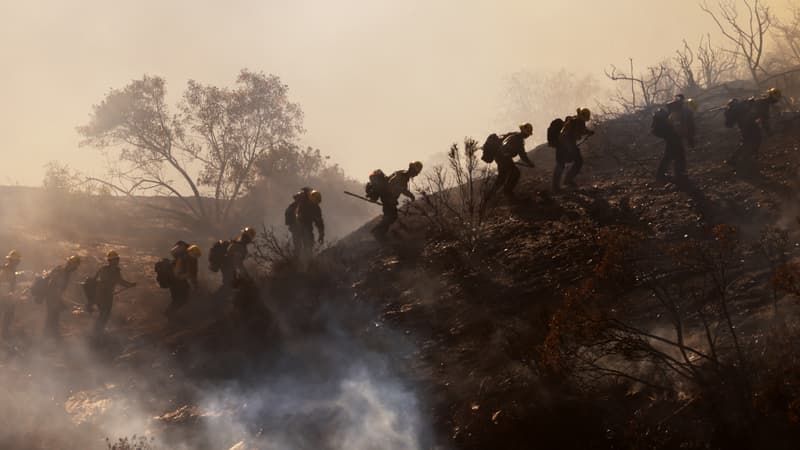 Canicule: des incendies de montagne de plus en plus indomptables pour les pompiers