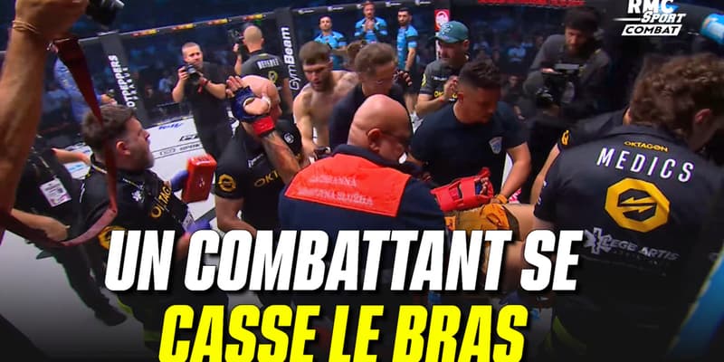 Oktagon 77 : terrible fin de combat pour Kristofic qui se casse le bras