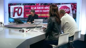 Bruno, cheminot, regrette que la grève perlée "ne fasse plus effet" et appelle à "une grève illimitée"