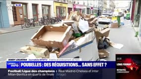 12e jour de grève des éboueurs à Paris: 10.000 tonnes de déchets non-ramassées