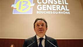 Jean-Noel Guérini, président du Conseil général des Bouches-du-Rhône. Le Parti socialiste s'est résolu à envoyer une commission d'enquête dans sa fédération des Bouches-du-Rhône, où les accusations de "clientélisme féodal" provoquent un âpre débat entre l