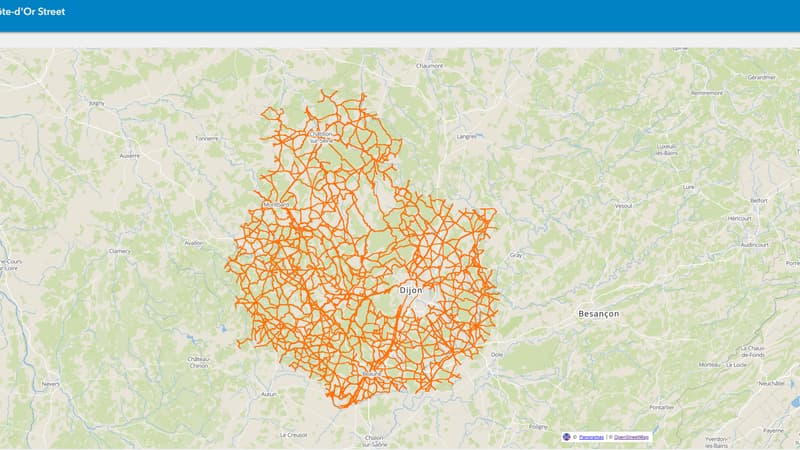 Pour s'affranchir de Google Street View, le département de la Côte d'Or lance "Côte-d'Or Street", avant de venir concurrencer Maps