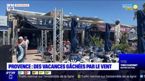 Marseille: des vacances gâchées par le vent