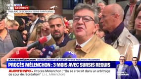 Jean-Luc Mélenchon décrit "un procès politique perdu par Nicole Belloubet"